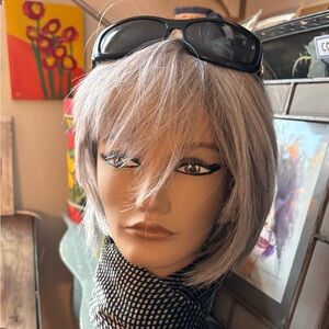 GUCCI Oversized Black Sunglasses with Silver Interlocking G - Holt Renfrew